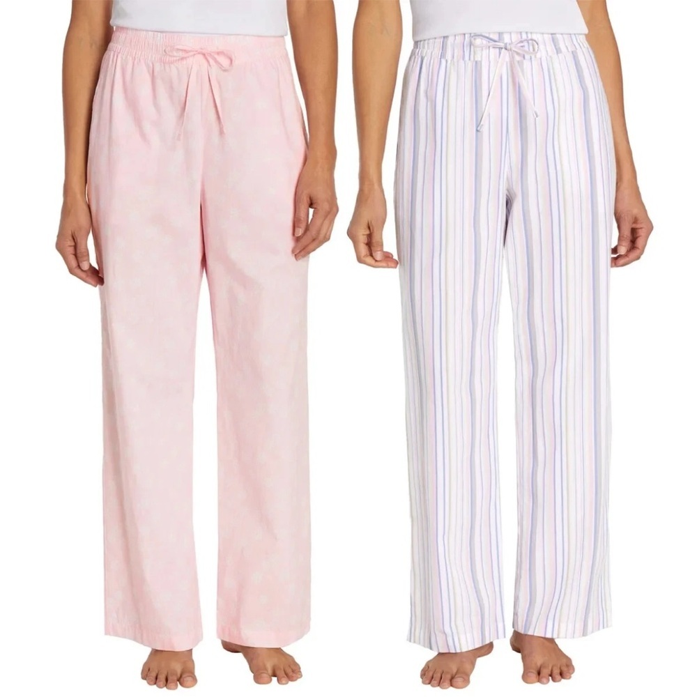 New Gap Women's Cotton PJ Pant, 2-pack 100% cotton M L